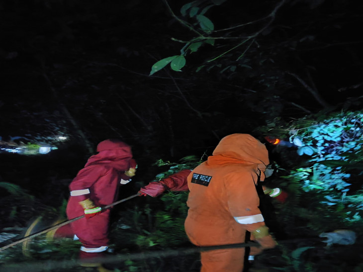 Aksi Tim Rescue Damkar dan Penyelamatan Kampar Berhasil Evakuasi Tawon Vespa di Tambang